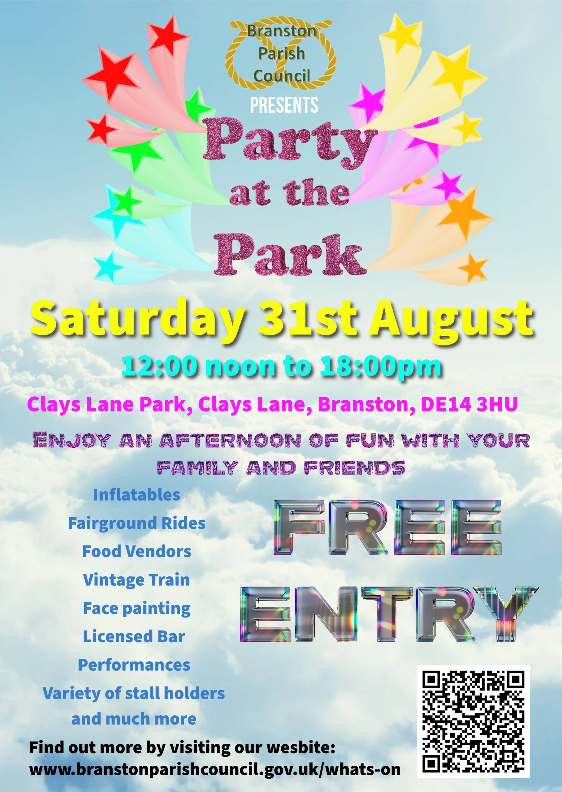 Party at the Park Poster